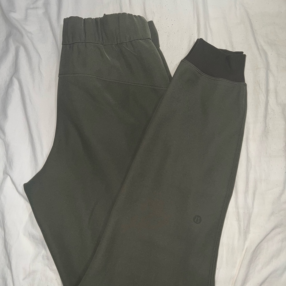lululemon athletica Olive Green Track Pants
